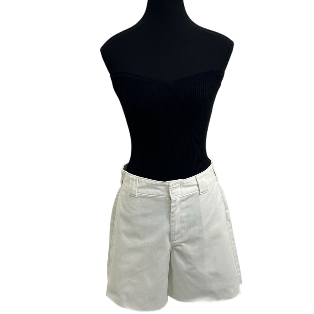 Dickies Girl White Wide Leg Shorts Size 5/27